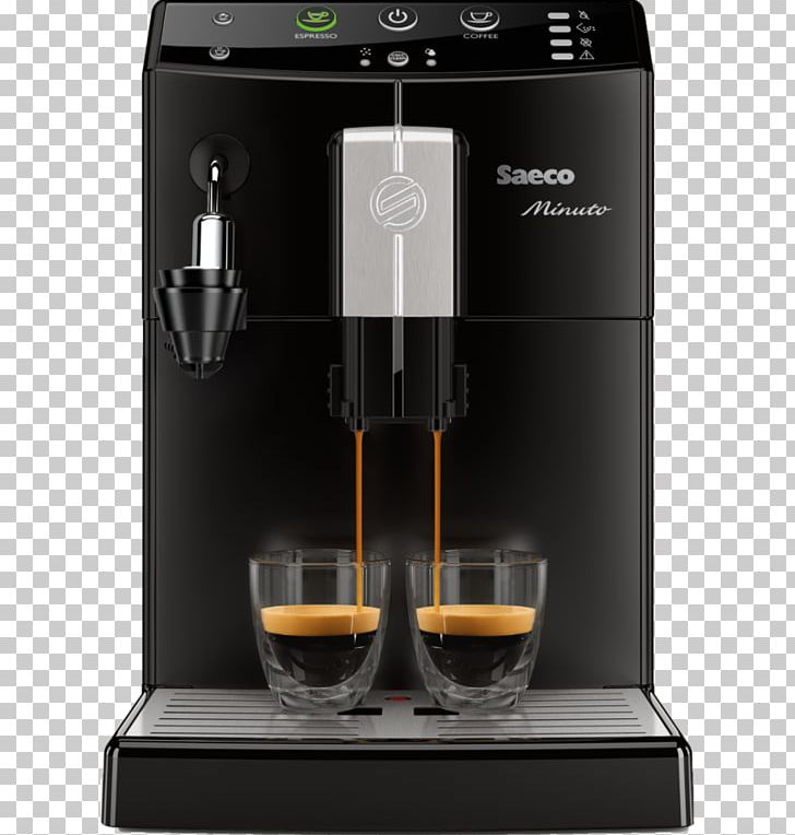 Espresso Machines Coffee Saeco Minuto HD8765 PNG, Clipart, Coffee, Coffeemaker, Drip Coffee Maker, Espresso, Espresso Machine Free PNG Download