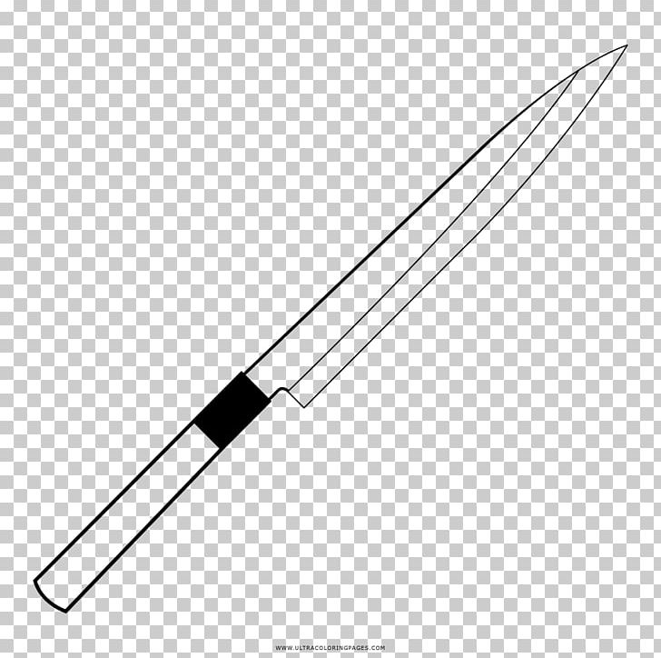 Knife Yanagi Ba Coloring Book Kitchen Knives PNG, Clipart, Angle, Arma Bianca, Black And White, Christmas, Cold Weapon Free PNG Download