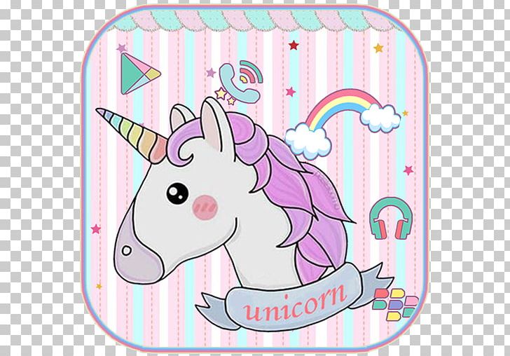 Cute Pony Unicorn Rainbow Android PNG, Clipart, Android, Animal Figure, Area, Computer Icons, Computer Software Free PNG Download