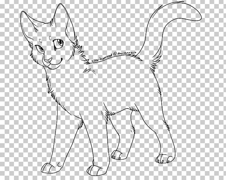 Cat Line Art Kitten Drawing Warriors PNG, Clipart, Animal Figure, Animals, Art, Artwork, Black And White Free PNG Download
