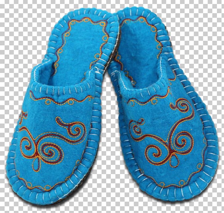 Slipper Felt Flip-flops Footwear Shoe PNG, Clipart, 100natural, Aqua, Blue, Cobalt Blue, Comfort Free PNG Download