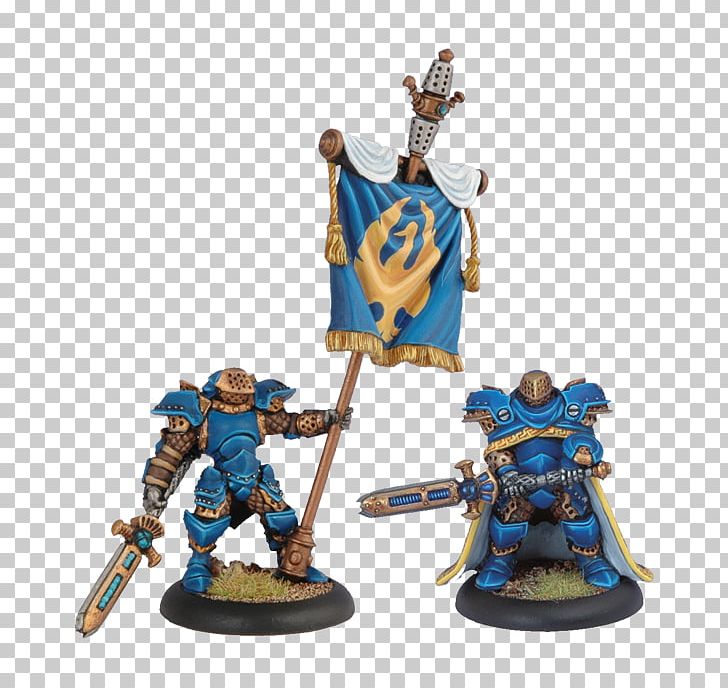 Warmachine Standard-bearer Infantry Knight Privateer Press PNG, Clipart, Action Figure, Army, Attachment, Body Armor, Fantasy Free PNG Download