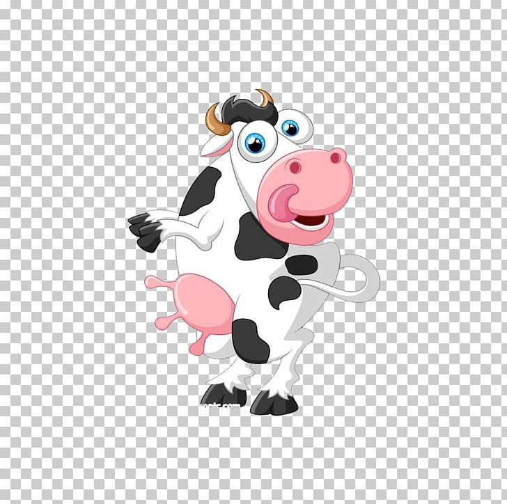 Cattle Cartoon Illustration PNG, Clipart, Animal, Animals, Comics, Cow, Cow Material Free PNG Download
