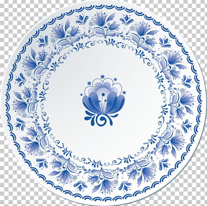 Russia Ornament Plate Gzhel PNG, Clipart, Art, Base Vector, Blue And White Porcelain, Christmas Decoration, Dec Free PNG Download