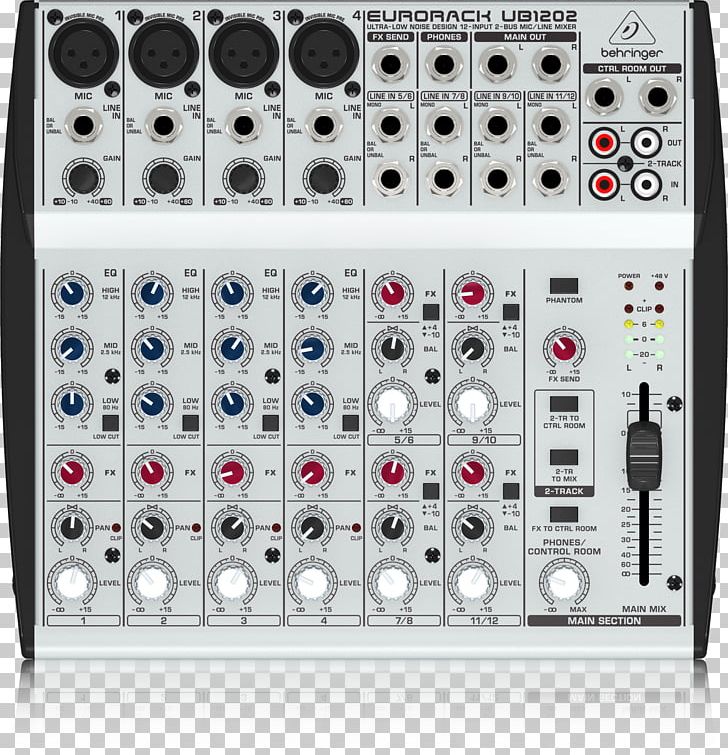 Microphone Audio Mixers Behringer UB1202 PNG, Clipart, Analog Signal, Audio, Audio Equipment, Audio Mixers, Behringer Free PNG Download