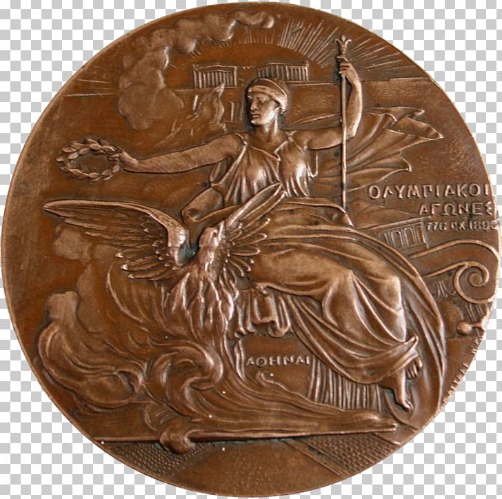 1896 Summer Olympics Bronze Medal Olympic Games Olympic Medal PNG, Clipart, 1896 Summer Olympics, Award, Bronze, Bronze Medal, Copper Free PNG Download
