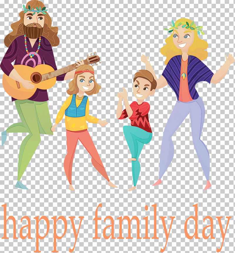 Celebrating PNG, Clipart, Celebrating, Family Day, Paint, Watercolor, Wet Ink Free PNG Download