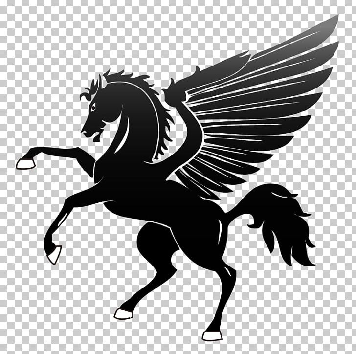 Pegasus Stock Photography PNG, Clipart, Black And White, Drawing, Fantasy, Fictional Character, Flying Horses Free PNG Download