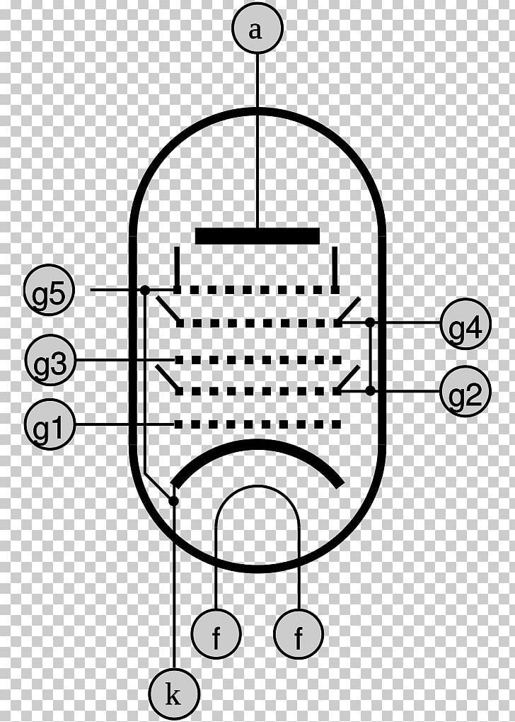 Saga Of The Vacuum Tube Triode Pentagrid Converter Anode PNG, Clipart, Angle, Anode, Area, Black And White, Cathode Free PNG Download