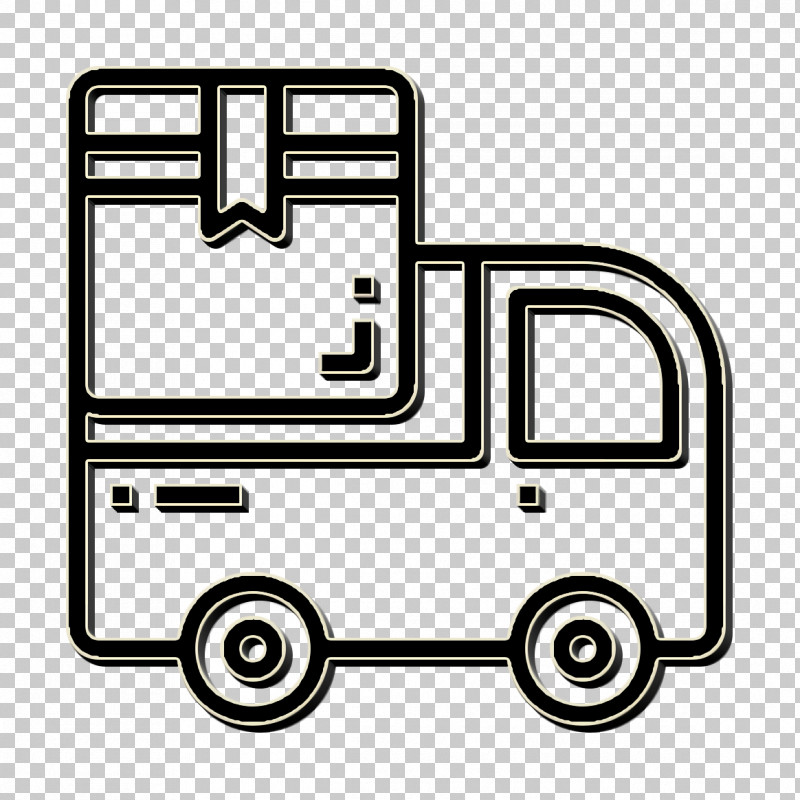 Logistic Icon Van Icon PNG, Clipart, Car, Coloring Book, Line, Line Art, Logistic Icon Free PNG Download