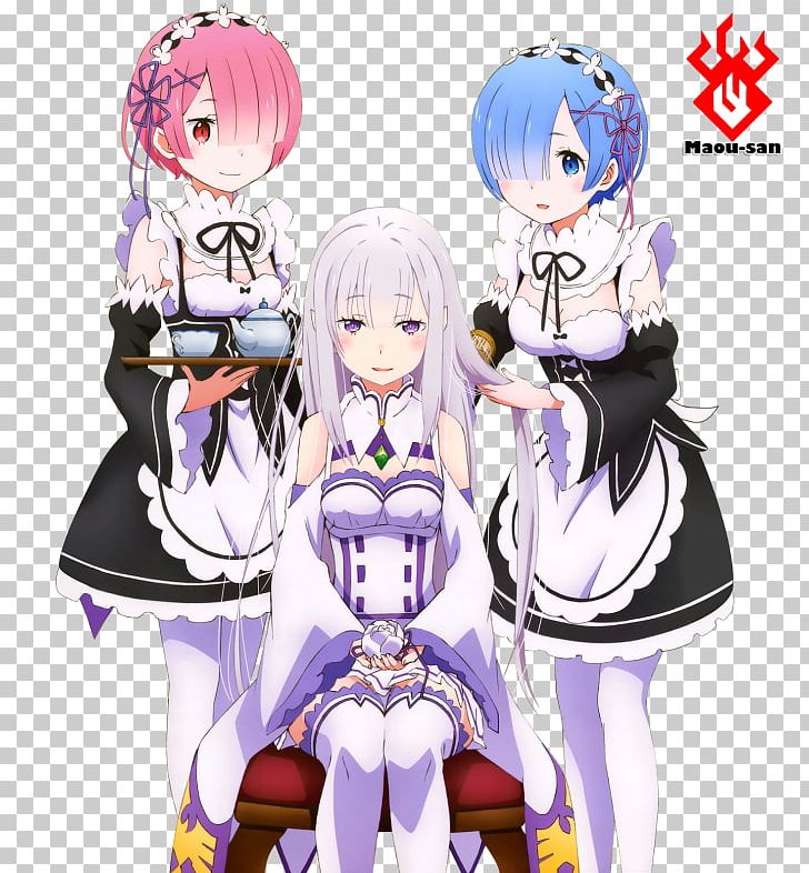 Re:Zero − Starting Life In Another World Manga Anime R.E.M. PNG, Clipart, Amazoncom, Anime, Avatan, Avatan Plus, Cartoon Free PNG Download