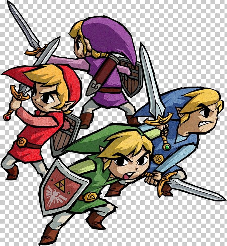 The Legend Of Zelda: Four Swords Adventures The Legend Of Zelda: A Link To The Past And Four Swords GameCube PNG, Clipart, Anime, Cartoon, Fictional Character, Legend Of , Legend Of Zelda A Link To The Past Free PNG Download
