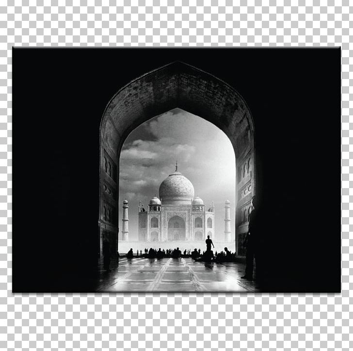 Taj Mahal World Mural Canvas Poster PNG, Clipart, Arc, Architecture, Art, Black And White, Canvas Free PNG Download