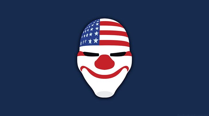 Payday 2 Payday: The Heist Dallas Desktop PNG, Clipart, Anonymous Mask, Clown, Computer Software, Computer Wallpaper, Dallas Free PNG Download