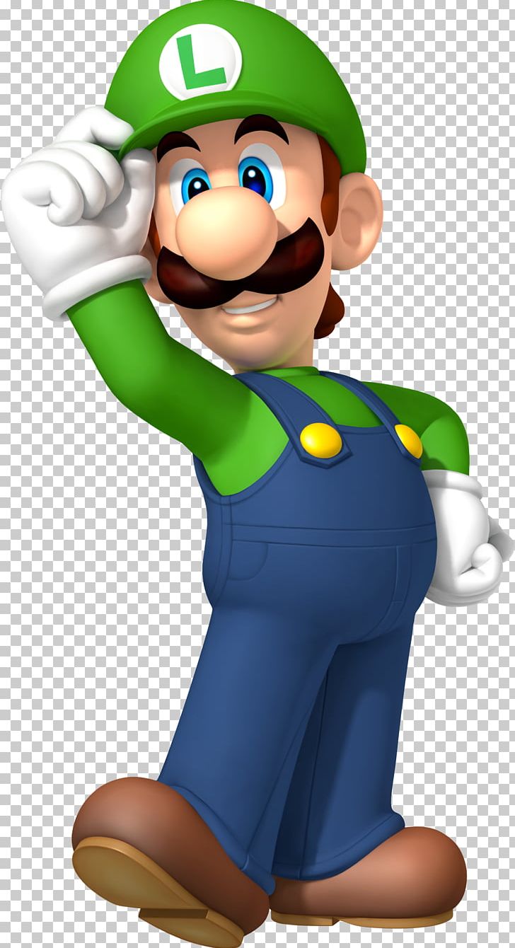 Super Mario Bros. New Super Mario Bros Luigi PNG, Clipart, Bowser, Cartoon, Character, Fictional Character, Figurine Free PNG Download