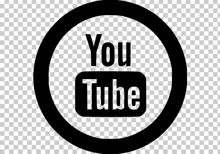 YouTube Computer Icons Social Media Logo PNG, Clipart, Area, Black And White, Brand, Circle, Computer Icons Free PNG Download