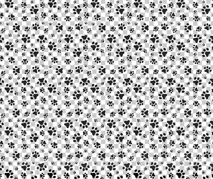Dog Paw Cat Pattern PNG, Clipart, Animals, Black, Black And White, Cat, Circle Free PNG Download