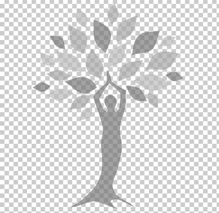 Sticker Plant Stem Flower Leaf H&M PNG, Clipart, Black, Black And White, Branch, Flora, Flower Free PNG Download