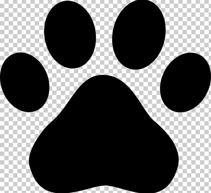 Dog Puppy Paw Cat PNG, Clipart, Animals, Black, Black And White, Cat, Circle Free PNG Download