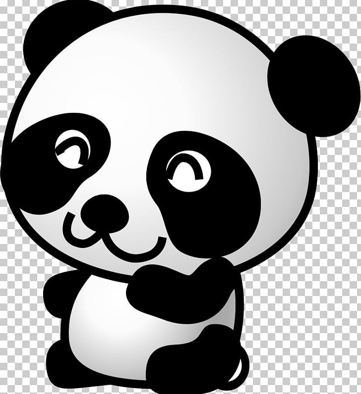 Giant Panda Bear Red Panda PNG, Clipart, Animation, Artwork, Bear, Black, Black And White Free PNG Download