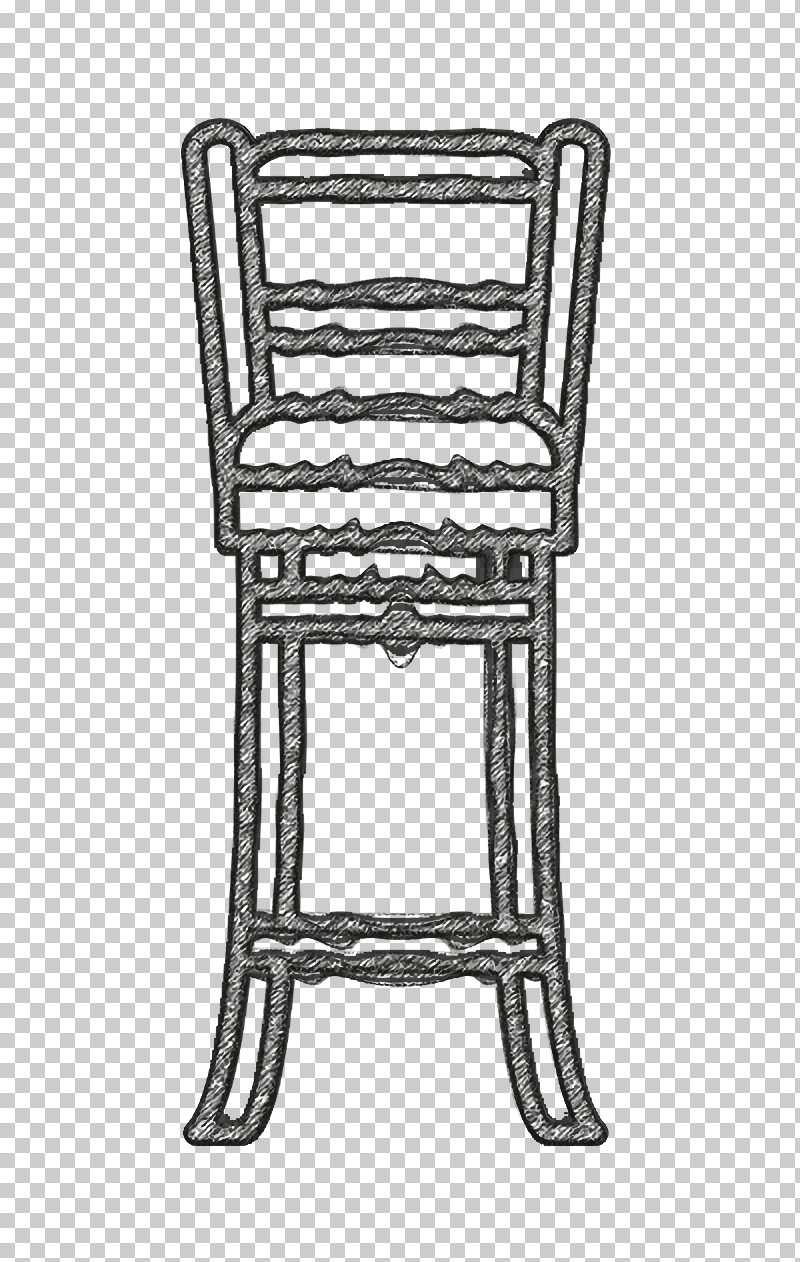 Black And White Outdoor Table Table Chair M Line PNG, Clipart, Black, Black And White, Buildings Icon, Chair, Chair Icon Free PNG Download