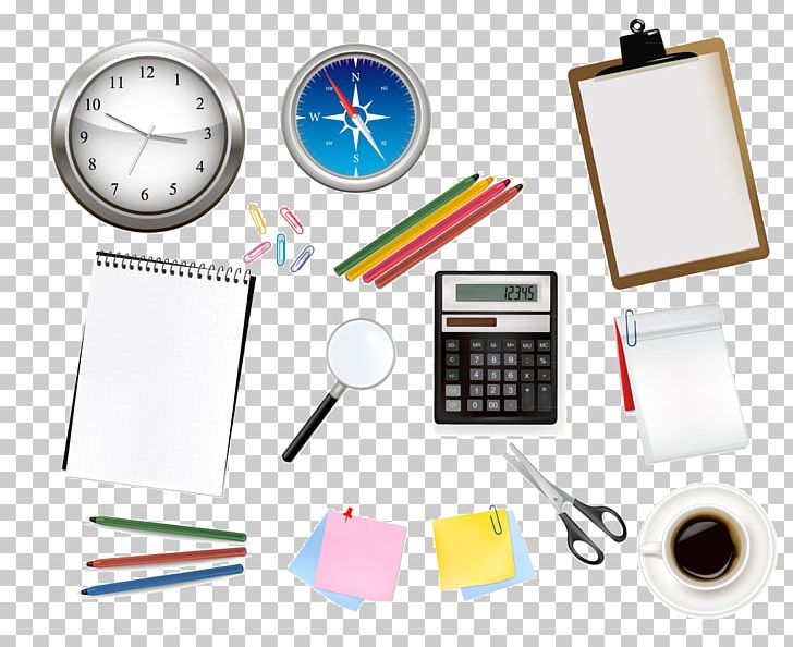 Paper School Supplies Office Supplies Notebook PNG, Clipart, Cartoon Compass, Clock, Coffee, Communication, Compass Free PNG Download