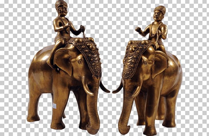 Indian Elephant African Elephant Bronze Sculpture 01504 PNG, Clipart, 01504, African Elephant, Animal, Brass, Bronze Free PNG Download