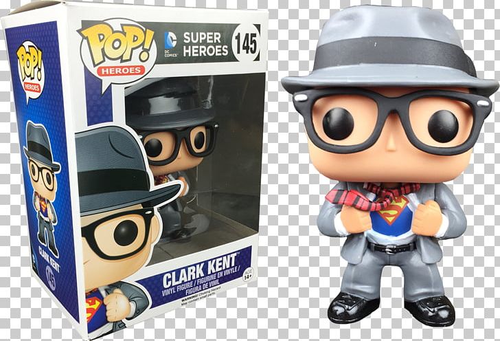 Superman Clark Kent Action & Toy Figures Funko PNG, Clipart, Action Toy Figures, Christopher Reeve, Clark Kent, Dc Comics, Eyewear Free PNG Download