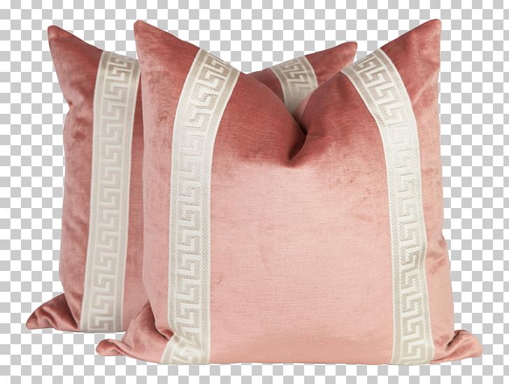 Throw Pillows Velvet Meander Linen PNG, Clipart, Aztec, Blush, Charcoal, Furniture, Greek Free PNG Download