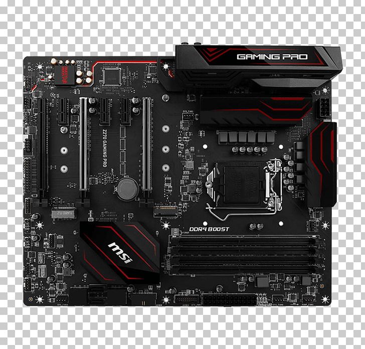 Intel Motherboard MSI H270 GAMING PRO CARBON LGA 1151 ATX PNG, Clipart, Asrock Fatal1ty Z270 Gaming K6, Atx, Compute, Computer Hardware, Electronic Device Free PNG Download