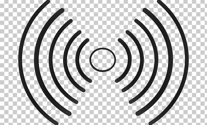 Radio Wave PNG, Clipart, Auto Part, Black And White, Broadcasting, Circle, Clip Art Free PNG Download