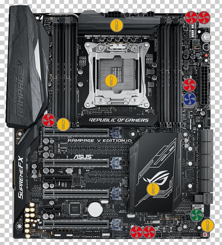 Intel Motherboard Republic Of Gamers LGA 2011 ASUS PNG, Clipart, Asus, Asus Rampage V Extreme, Atx, Broadwell, Computer Accessory Free PNG Download