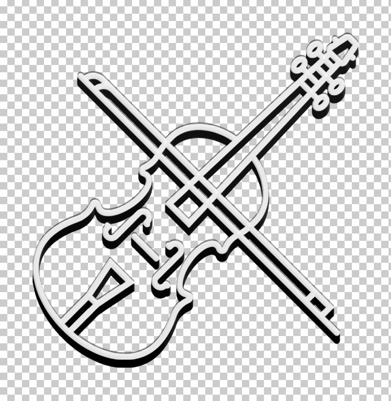 Orchestra Icon Musical Instruments Gallery Icon Violin Icon PNG, Clipart, Angle, Black, Fashion, Geometry, Jewellery Free PNG Download