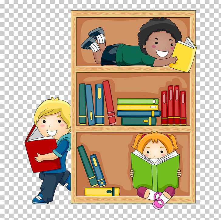 Public Library Child Reading PNG, Clipart, Area, Art, Book, Bookcase, Cartoon Free PNG Download