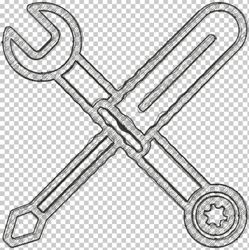 Screwdriver Icon Wrench Icon Tools Icon PNG, Clipart, Angle, Black, Black And White, Household Hardware, Jewellery Free PNG Download