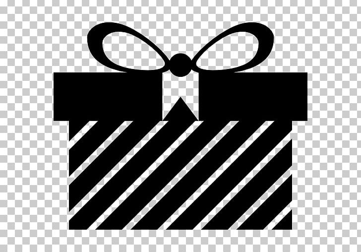 Gift Computer Icons Ribbon Decorative Box PNG, Clipart, Angle, Area, Black, Black And White, Box Free PNG Download