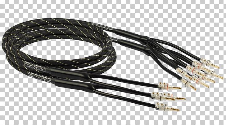 Speaker Wire Bi-wiring Electrical Cable Coaxial Cable Loudspeaker PNG, Clipart, Banana Connector, Cable, Data Transfer Cable, Electrical Cable, Electrical Connector Free PNG Download