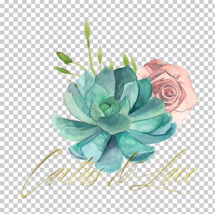 Succulent Plant Watercolor Painting PNG, Clipart, Art, Artificial Flower, Color, Cut Flowers, Drawing Free PNG Download