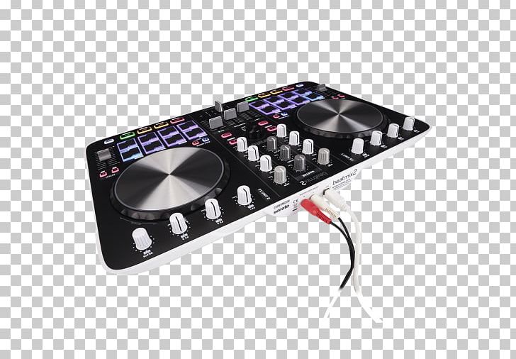 DJ Controller Disc Jockey DJ Mix Reloop Beatmix 4 Pioneer DJ PNG, Clipart, Audio, Disc Jockey, Electronic Instrument, Electronic Musical Instrument, Electronic Musical Instruments Free PNG Download