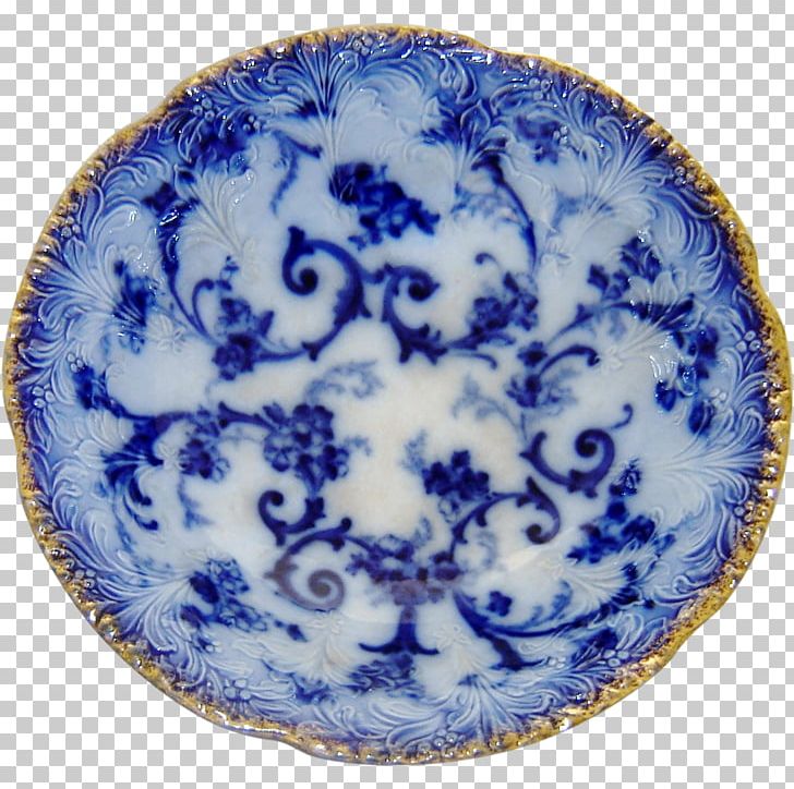 Plate Blue And White Pottery Ceramic Platter Flow Blue PNG, Clipart, Antique, Blue, Blue And White Porcelain, Blue And White Pottery, Bowl Free PNG Download