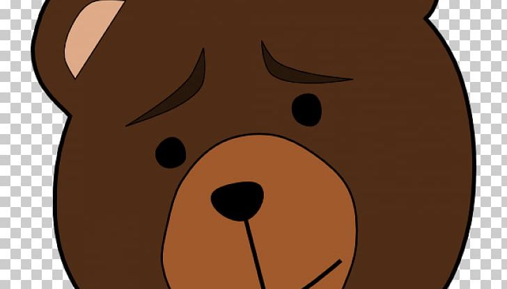 Brown Bear Smiley PNG, Clipart, Bear, Bear Face Cliparts, Brown Bear, Carnivoran, Cartoon Free PNG Download
