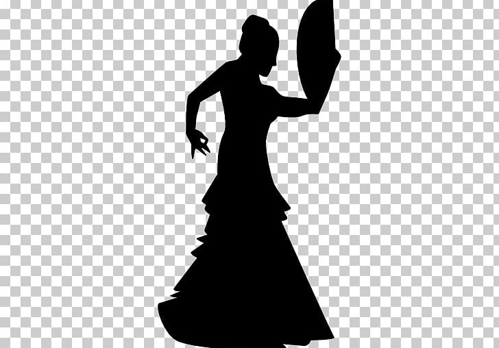 Flamenco Dance Silhouette PNG, Clipart, Animals, Arm, Beauty, Black And White, Dance Free PNG Download