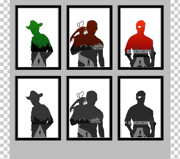 Daryl Dixon Rick Grimes Michonne The Governor Silhouette PNG, Clipart, Art, Black And White, Brand, Daryl Dixon, Drawing Free PNG Download