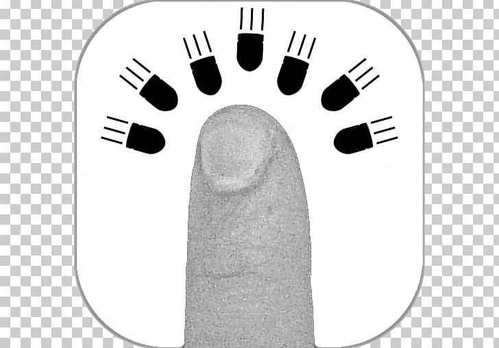 Thumb Technology Decal PNG, Clipart, Black And White, Circle Game, Decal, Finger, Hand Free PNG Download
