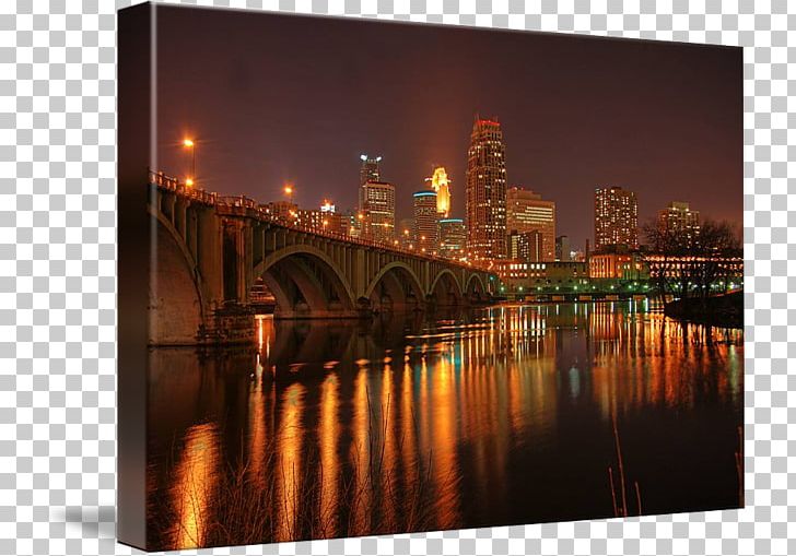 Skyline Gallery Wrap Frames Cityscape Canvas PNG, Clipart, Art, Bridge, Canvas, City, Cityscape Free PNG Download