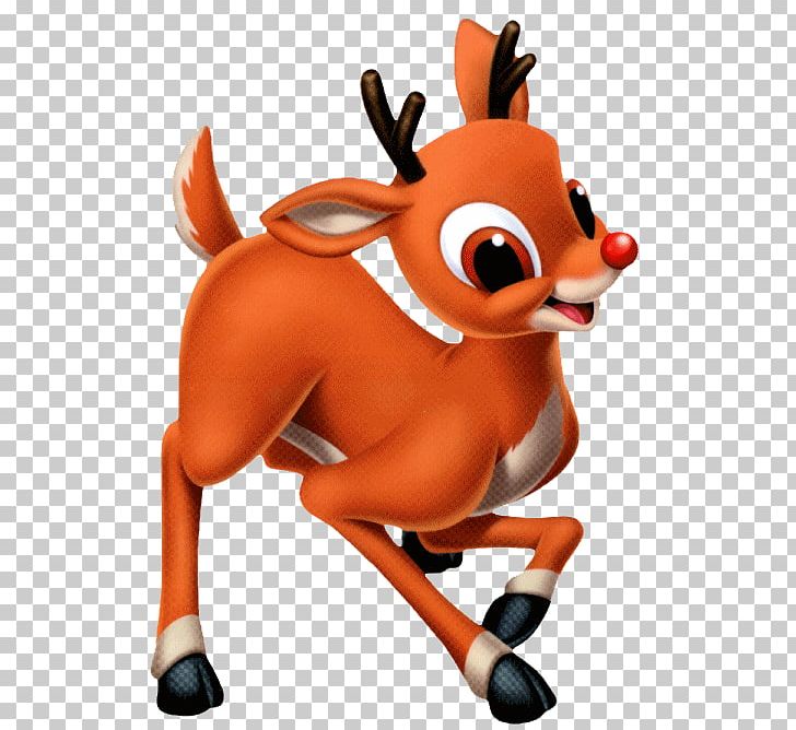 Rudolph the red nosed reindeer santa png