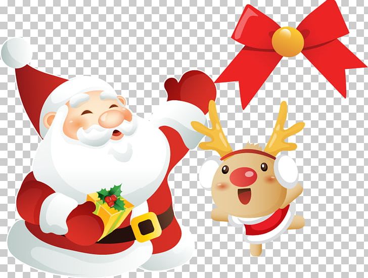 Santa Claus Deer Christmas PNG, Clipart, Christmas Decoration, Christmas Frame, Christmas Lights, Christmas Vector, Creative Christmas Free PNG Download