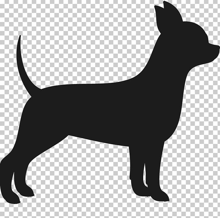 Chihuahua Cairn Terrier Silhouette Breed PNG, Clipart, Animals, Bark, Black, Black And White, Breed Free PNG Download