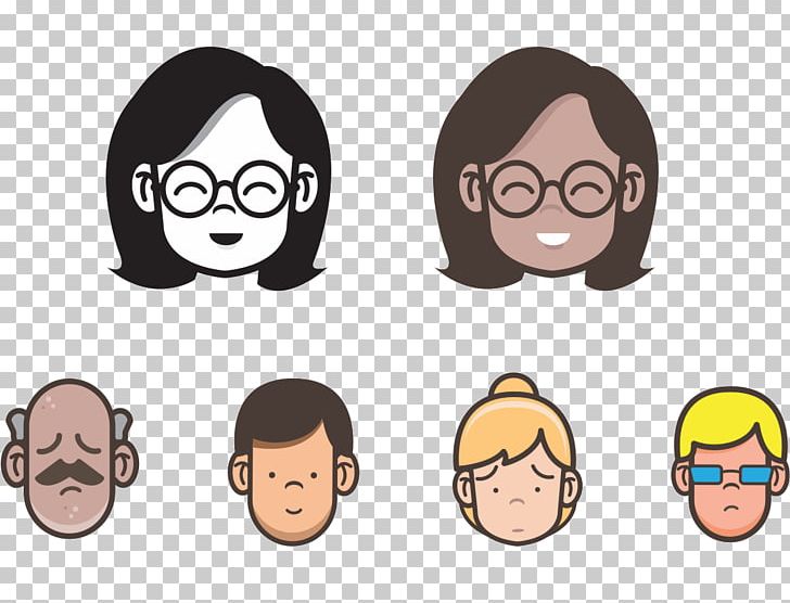Nose Glasses Cheek PNG, Clipart, Animal, Behavior, Cartoon, Cheek, Chin Free PNG Download