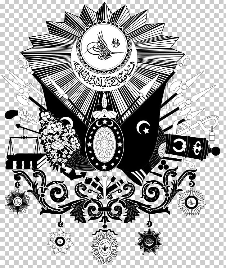 Turkey Coat Of Arms Of The Ottoman Empire Ottoman Turkish Tughra PNG, Clipart, Abdul Hamid Ii, Black And White, Brand, Circle, Clock Free PNG Download